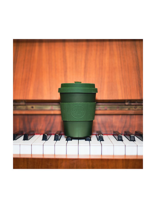 Ecoffee Cup Κούπα Πλαστική με Καπάκι 180ml