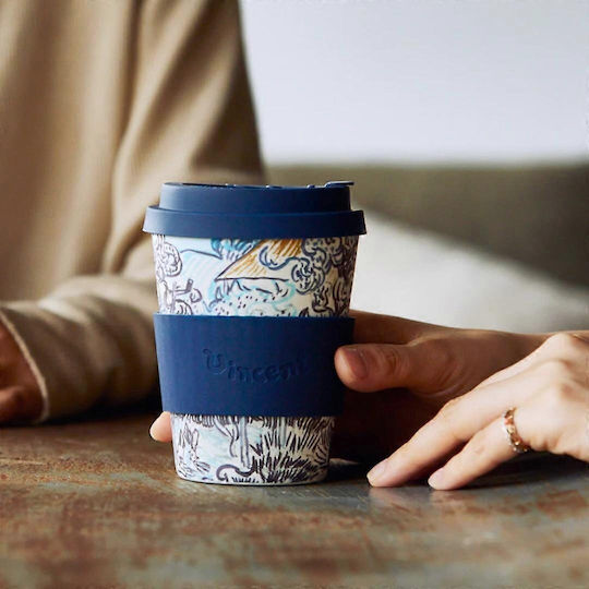 Ecoffee Cup Κούπα Πλαστική με Καπάκι 350ml