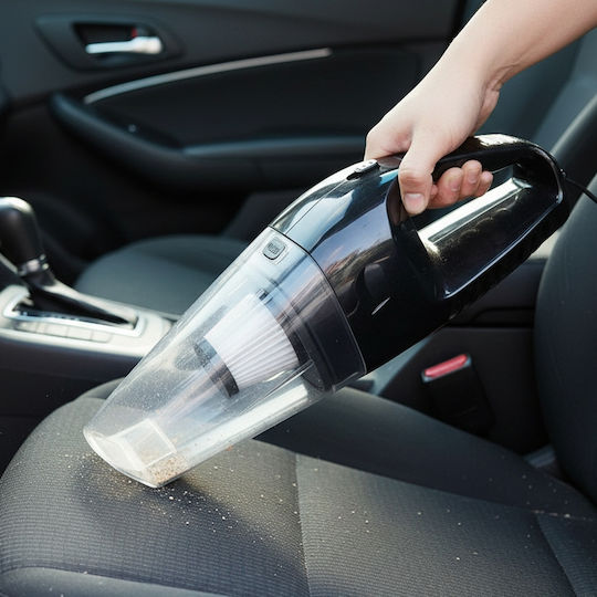 Avizar Compact 80w Corded Vacuum Cleaner Vehicle Interior Cleaning Dc12v Transparent Black