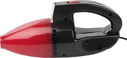 Avizar 90w Corded Car Vacuum Cleaner Led Light Compact Accessories Black Red