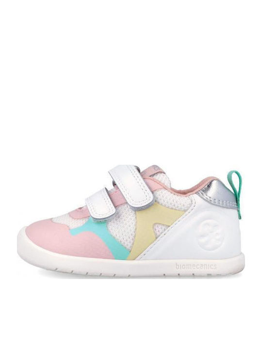 Kids Sneakers Barefoot with Hoop & Loop Closure Multicolour