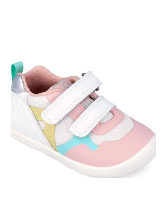 Kids Sneakers Barefoot with Hoop & Loop Closure Multicolour