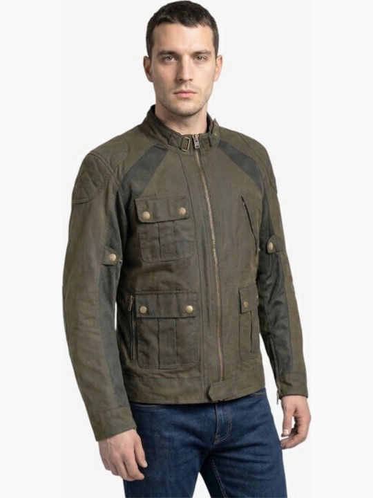 ByCity Teneree Venty V Sommer Herren Reitjacke Wasserdicht Grün