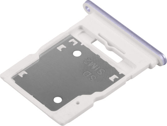 Clappio Sim Tray Kompatibel Mit Redmi Note 14 5G Hybrid Nano Sim Micro SD Slot Lila