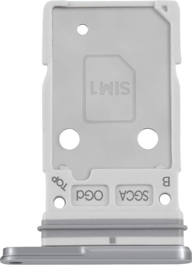 Clappio Replacement Dual Nano Sim Tray Galaxy S25 Fe Light Blue