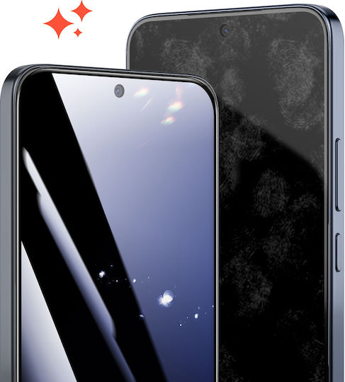 Avizar Tempered Glass Honor Magic 8 Lite Anti-scratch Shock Protection Transparent Black