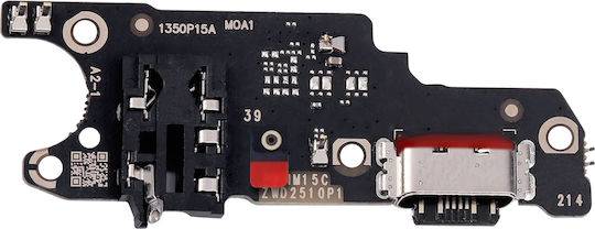Clappio Ladeanschluss Redmi 15c 5g Usb-c Anschluss Jack Mikrofon Schwarz