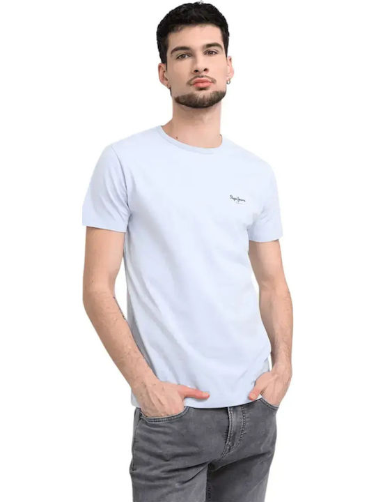 Basic T-Shirt Blau Des Eises