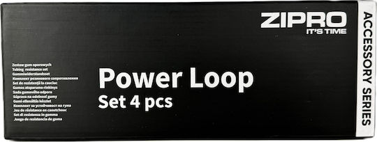 Zipro Mini Loop Bands Σετ 4τμχ Γκρι