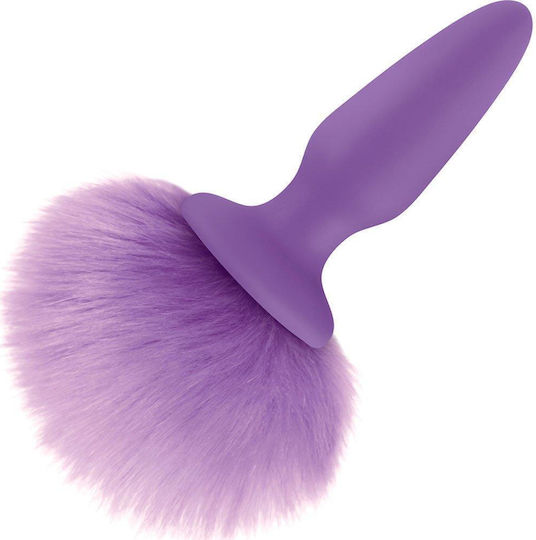Ns Novelties Bunny Tails Anal Plug Lila 17cm