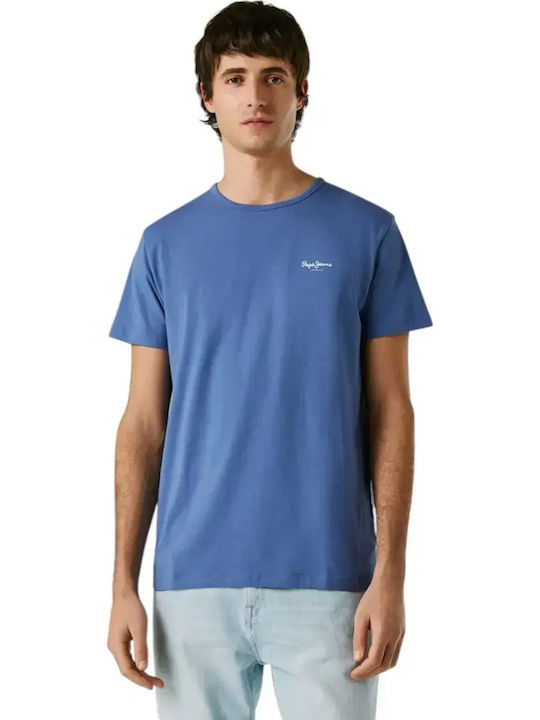 Original Basic T-shirt Μπλε Ουρανού