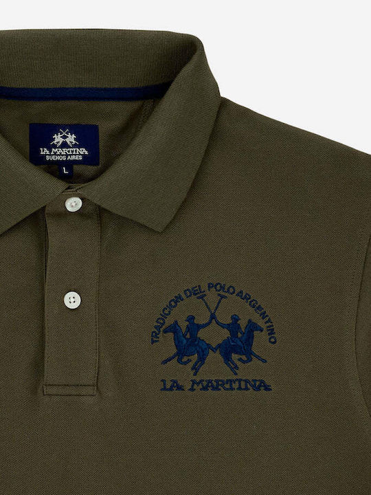 Polo Μπλούζα Κοντομάνικη Χακί
