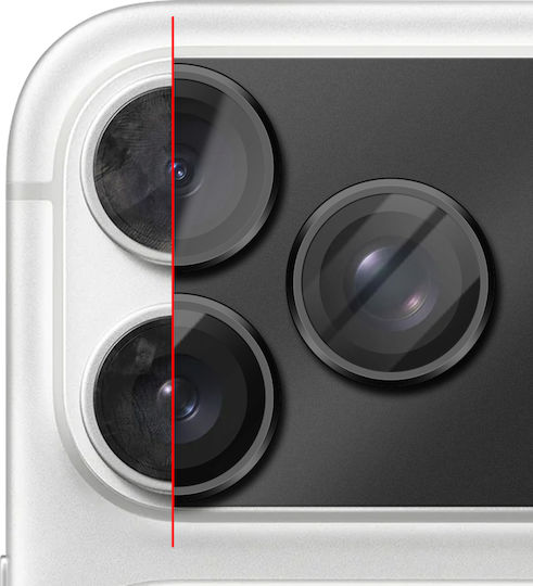 Avizar Camera Lens Protection Iphone 17 Pro Monoblock Aluminum Frame Black