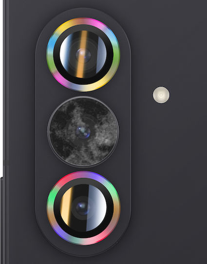 Protecție Lentilă Cameră Enkay Galaxy Z Fold 7 Triplu Lentilă Multicolor