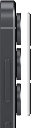 Avizar Camera Lens Protector Galaxy S25 Fe In Tempered Glass Transparent Black
