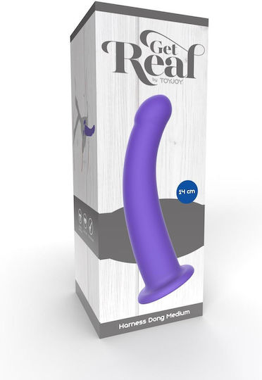 Harness Dildo Small 14cm Purple Toyjoy