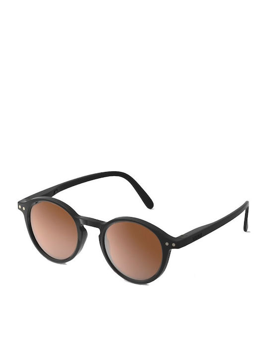Izipizi #d Οβάλ Παιδικά Γυαλιά Ηλίου με Polarized Φακό Μαύρα για 3-5 Ετών
