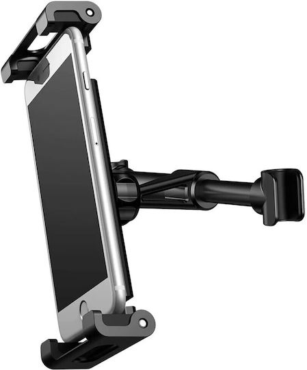 Suport Auto Pentru Telefon Mobil 4.7" - 12.9" Cu Cârlige Reglabile Negru