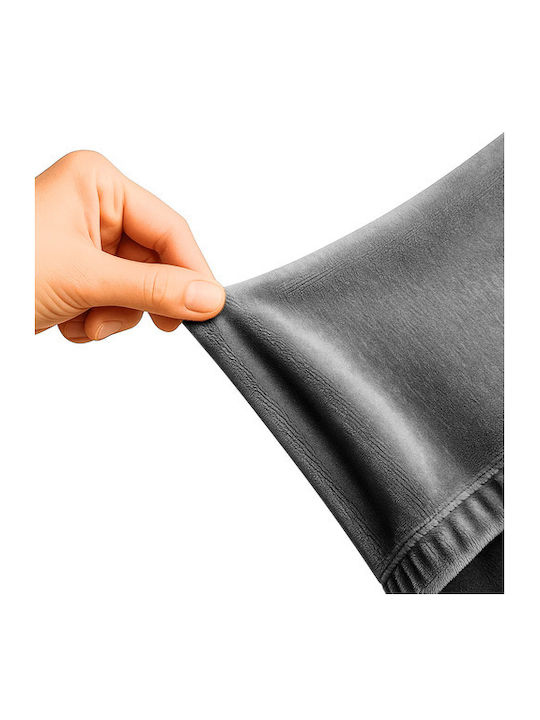 Ελαστικό Κάλυμμα Τριθέσιου Καναπέ Dark Gray 230cm