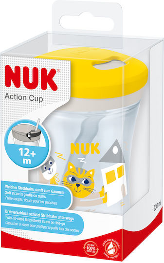 Mapa Kleinkinderbecher aus Plastik Gelb 230ml für 12m+m+