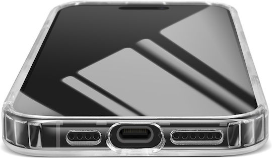 Swissten Pack Magsafe Iphone 16 Plus Bi-material Case 5000 Mah Powerbank Transparent