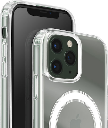 Swissten Magsafe Pack iPhone 11 Pro Dual-Material Hülle 5000 mAh Powerbank Transparente