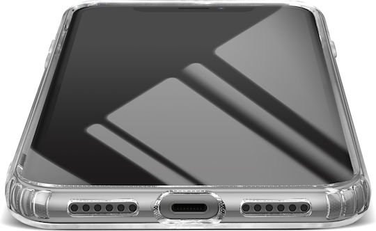 Swissten Magsafe Pack Калъф За iPhone XR От Два Материала 5000 mAh Powerbank Прозрачен