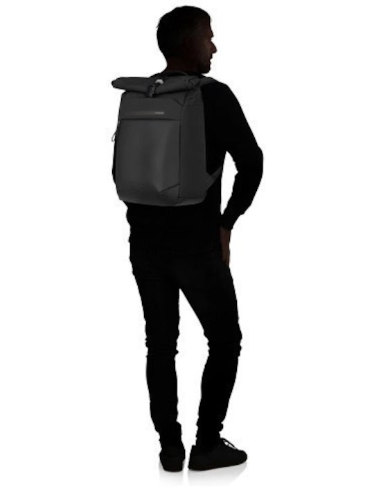 Samsonite 15 6' Τσάντα Πλάτης για Laptop σε Μαύρο χρώμα