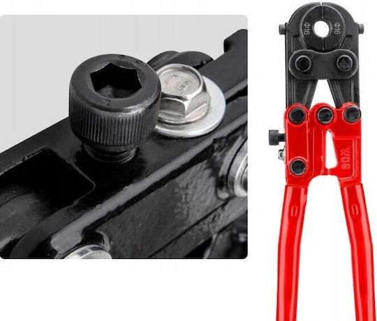 Set Clește Hidraulic de Sertizat Pentru Țevi Pex Al Pert Zola Deschidere 28 Mm Matrițe Conice Th 16 20 26 Mm Compatibil Cu Matrițe U V M Th Mănuși de Protecție Cutie de Depozitare