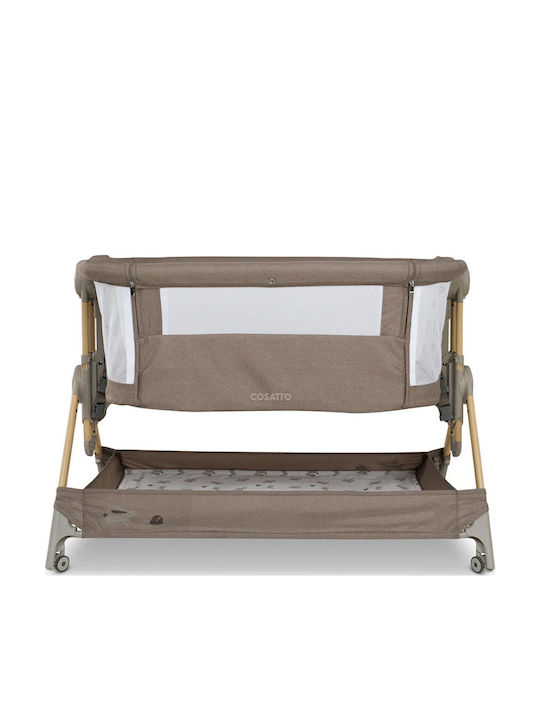 Cosatto Cradle Playpen with Mattress Side Opening and Wheels