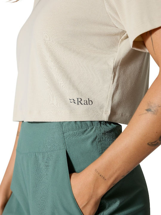 Γυναικείο Crop T-shirt Pebble