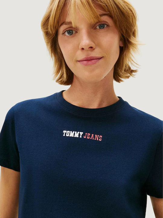 Tommy Hilfiger Tricou Albastru Marin Tommy Hilfiger Tricou Albastru Marin