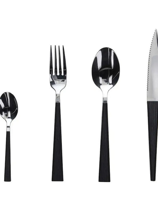 Tognana Cutlery Set Stainless Steel Brown 24 Pieces