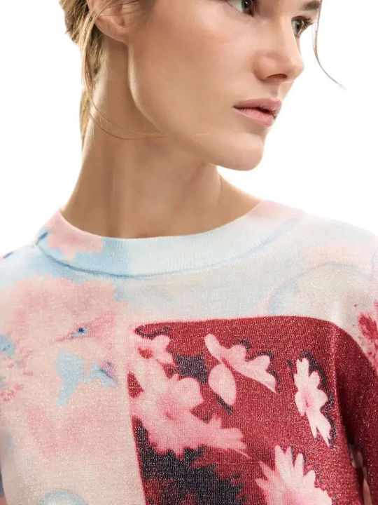 Copenhague Copenhague Women's Long Sleeve Sweater Pink
