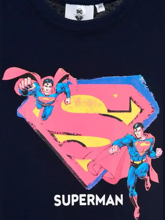 Παιδική Μπλούζα Κοντομάνικη Μπλε Superman