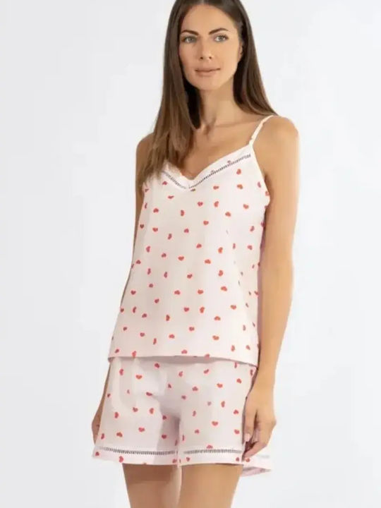 Harmony Summer Cotton Babydoll Pink