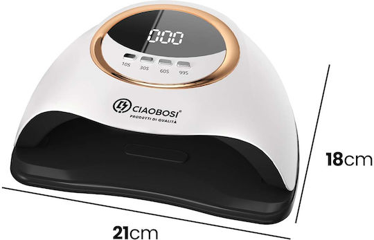 Avizar 20W UV/LED Nagellack Aushärtungslampe Modell Tx-8463 Bildschirm Timer Weiß Schwarz