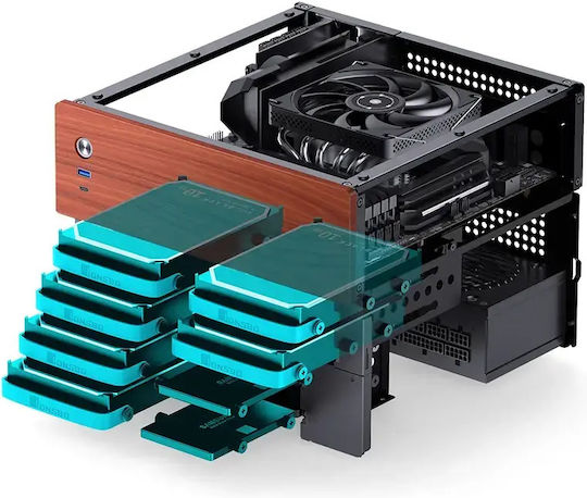 Jonsbo N4 Mini Tower Computer Case Black