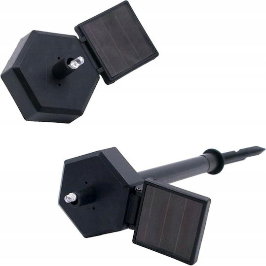 Lampa Lampa Solară 2W Alb Cald cu Senzor de Mișcare și Fotocelulă IP67