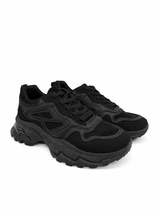 Γυναικεία Chunky Sneakers Μαυρο