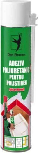 Den Braven Ръчно Полиуретаново Лепило 700 Ml Специално Проектирано За Монтаж На Полистиренови Плоскости D369973