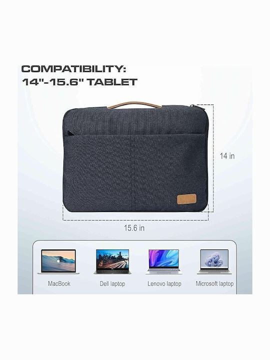 Husă Impermeabilă pentru Laptop 15.6" în Culoare Gri ZD1LPT3QWSBG5