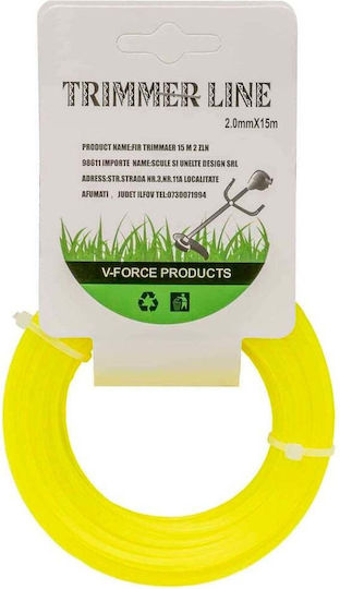 98611 Brush Cutter Trimmer Line Length 15m And Thickness 2mm