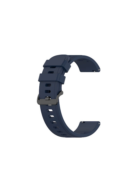 Xiaomi Mi Watch Color 22mm Solid Color Soft Silicone Watch Band Midnight Blue Xiaomi Mi Watch Color 22mm Solid Color Soft Silicone Watch Band Midnight Blue