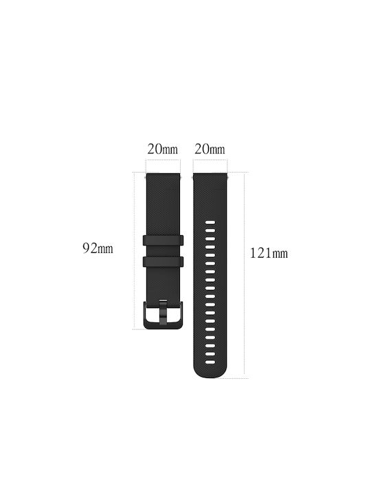 Amazfit Gts 2 Mini Checkered Silicone Watch Band Water Duck