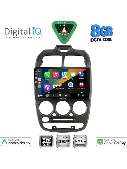 Digital IQ Car Audio System for Hyundai Accent 1999-2004 (Bluetooth/USB/WiFi/GPS/Apple CarPlay/Android Auto) with 9" Touch Screen