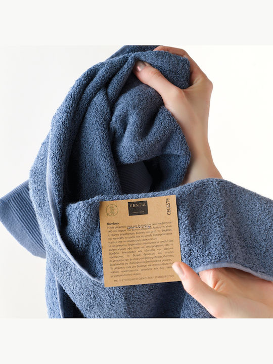 Kentia Facecloth Celeste 50x90cm Blue Weight 550gsm