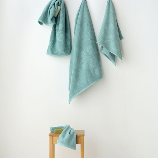 Kentia Izmir Hand Towel 30x50cm Turquoise Weight 500gsm