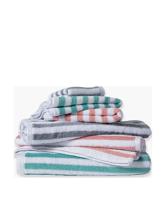Nef-Nef Homeware Hand Towel Casual 30x50cm Pink Weight 550gsm