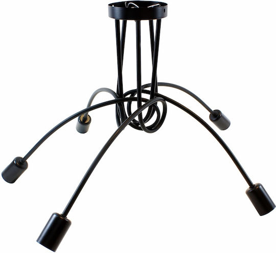 Lumini Suspendate Negru 65x34cm
